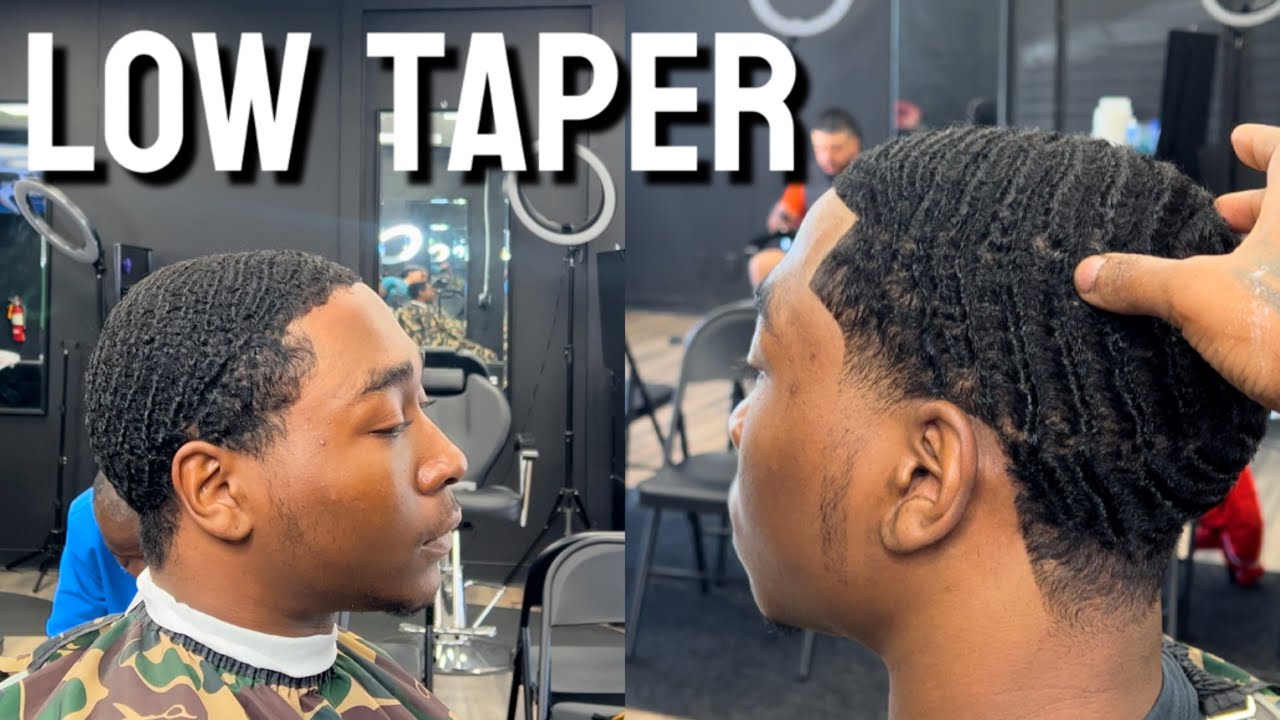 🔥 360 waves 🔥 | Low taper tutorial | female barber 🚀 (prod. By @MikeVorisBeats )
