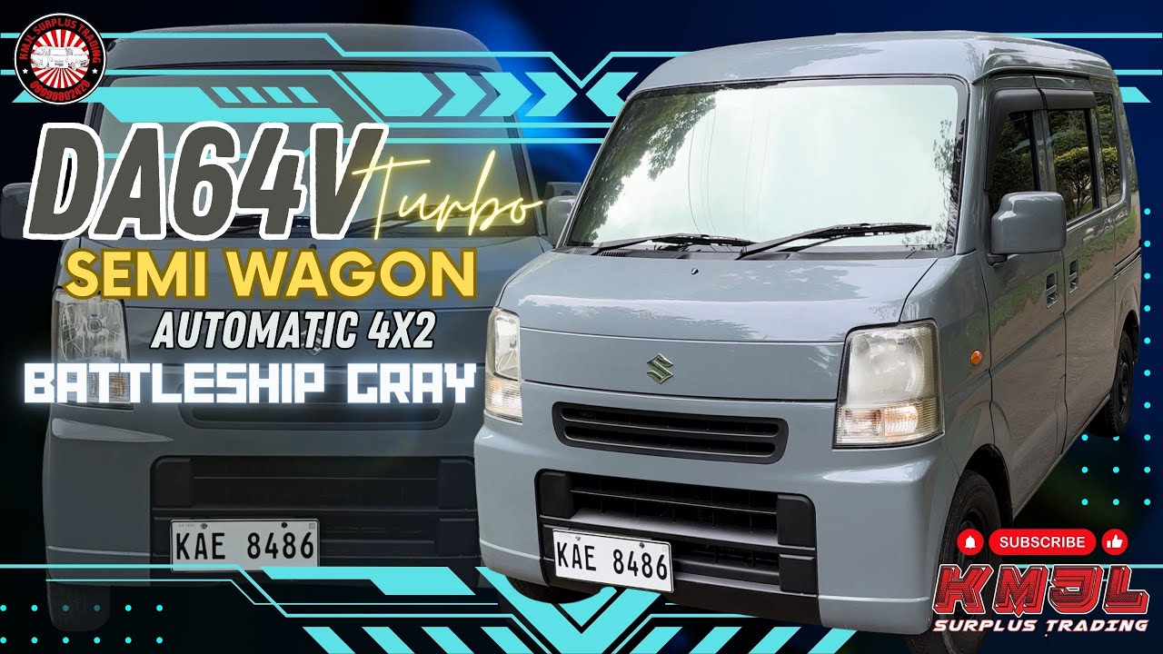 DA64V SEMI WAGON AT 4X2 (TURBO) BATTLESHIPGRAY | KMJL Surplus Trading