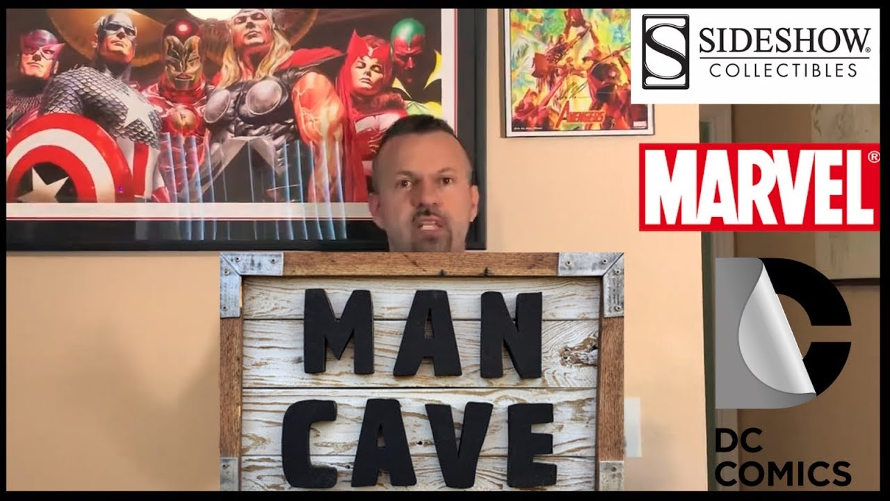 Man Cave Tour & Interview - Al Martinez - Headquarters of Collectibles (Marvel, DC , Statues, Toys)