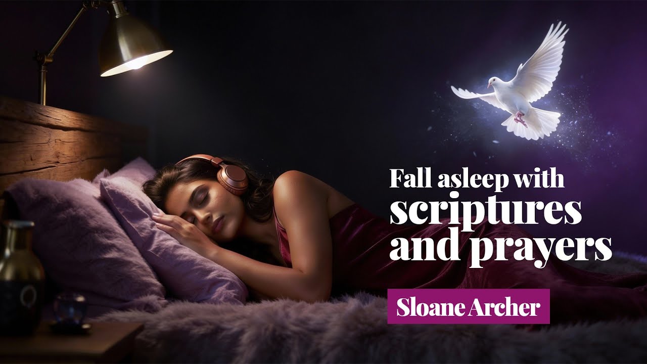 Fall asleep with scriptures and prayers ▪ Sloane Archer