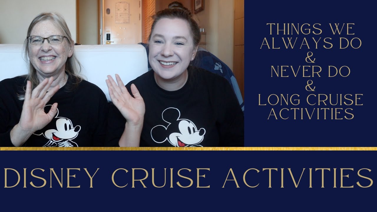 Disney Cruise Activities :: Things We Always Do, Never Do, Used To Do, and Long Cruise Activities