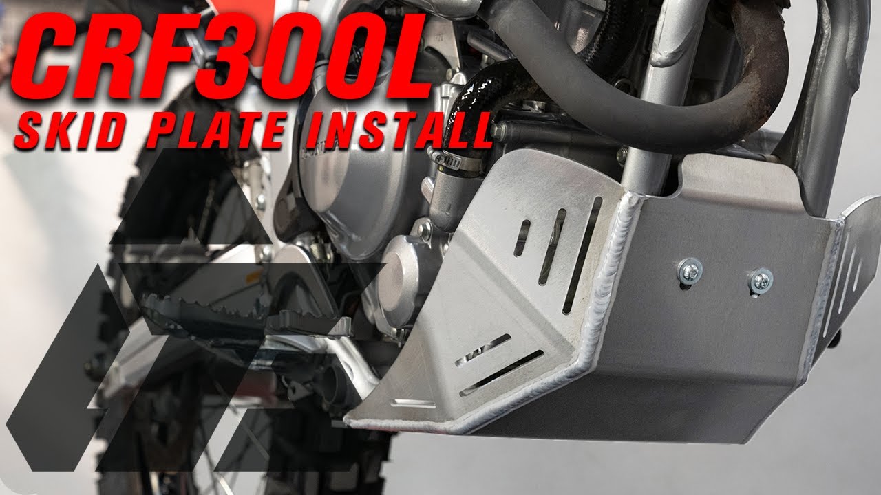 How To Install a Tusk Aluminum Skid Plate on a Honda CRF300L