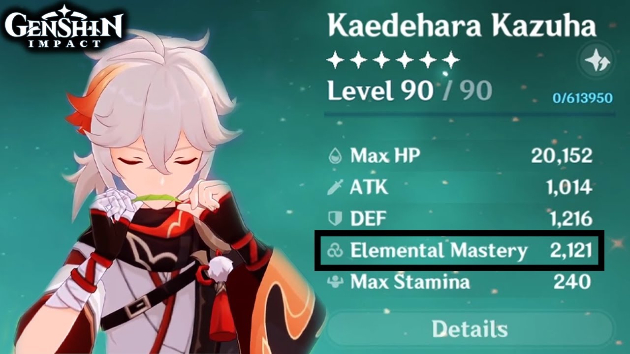 2121 Elemental Mastery Kazuha