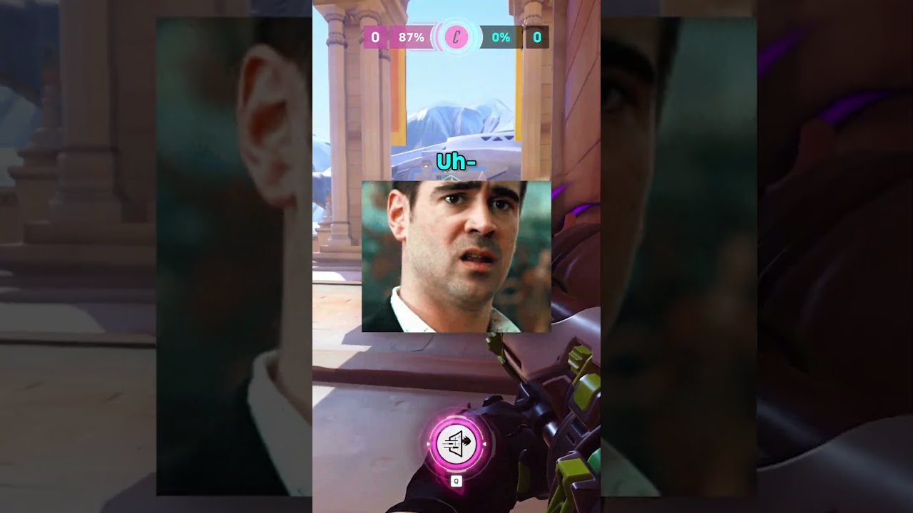 He said I'm WHAT? #overwatch2 #overwatchfunny #overwatchclips #gamergirl #shorts