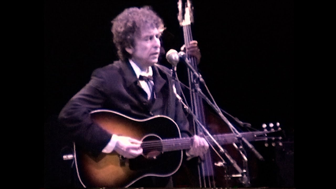 Bob Dylan A Hard Rain's A-Gonna Fall January 24, 1998, at the Fleet Center in Boston, MA.