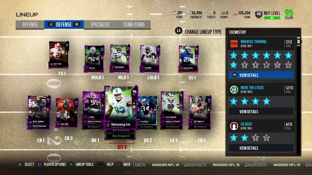 Madden 18 legend gauntlet rewards