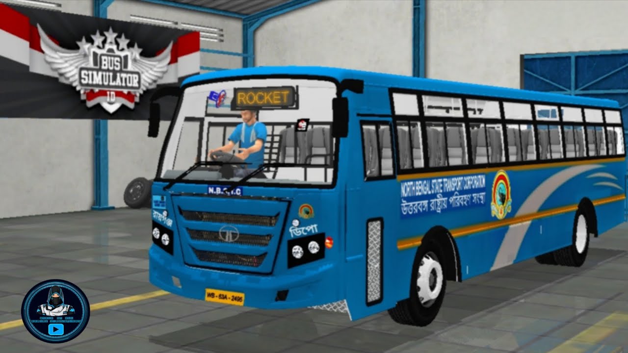 North Bengal State Transport Corporation TATA [BS-VI] Bus MOD in Bus Simulator Indonesia (BUSSID)