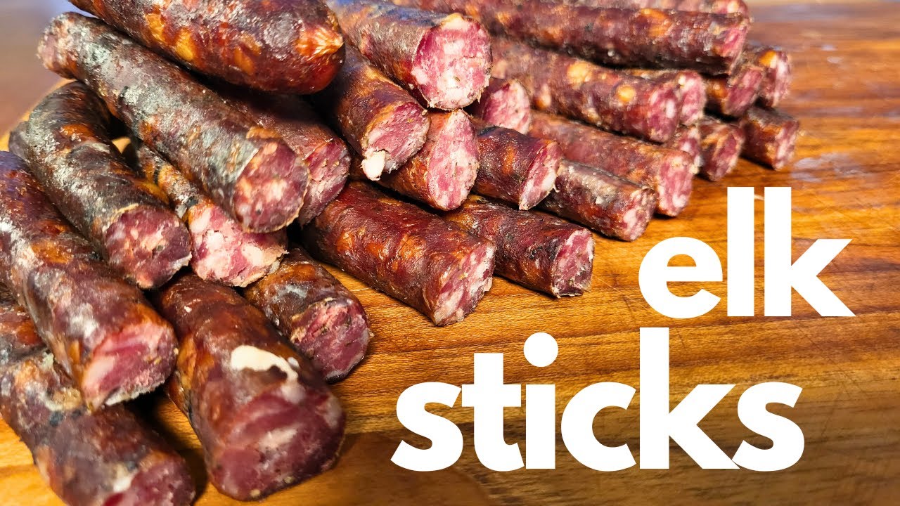 Celebrate Sausage Primer | Elk Snack Sticks 2 Ways | Gourmet Woodsman
