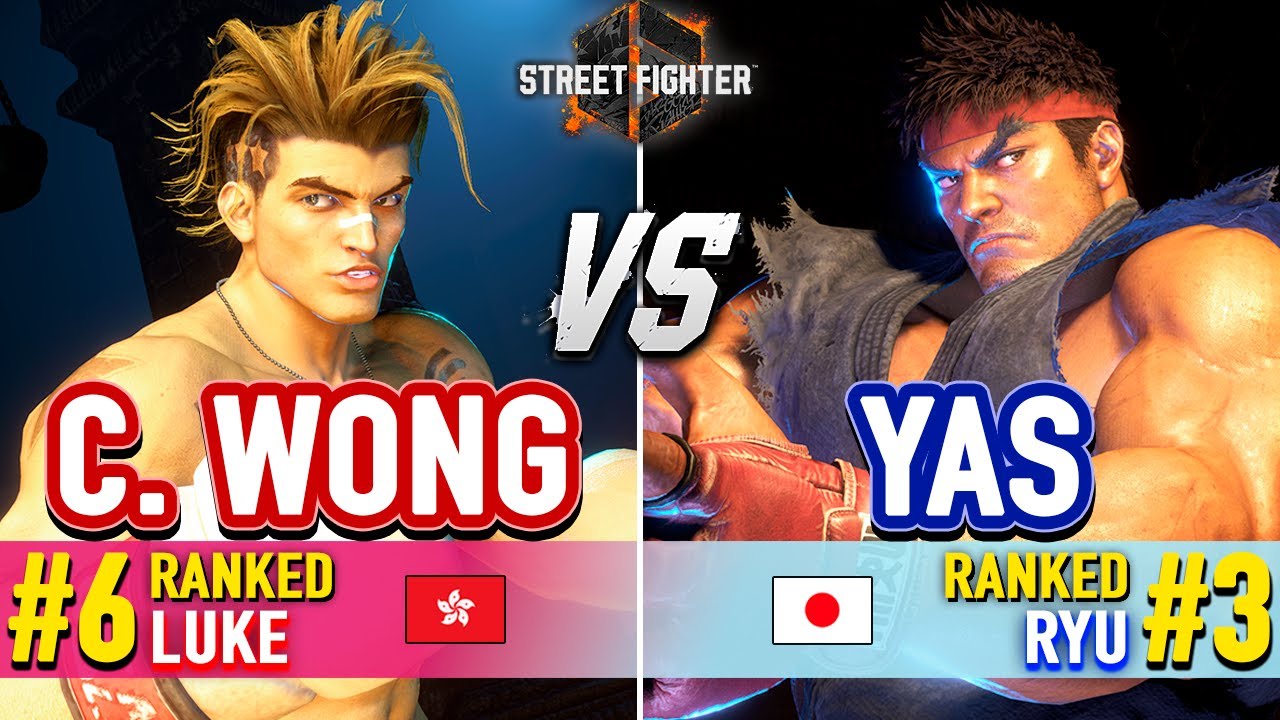 SF6 🔥 CHRIS WONG (#6 Ranked Luke) vs YAS (#3 Ranked Ryu) & RYUKICHI (Ken) 🔥 SF6 High Level Gameplay