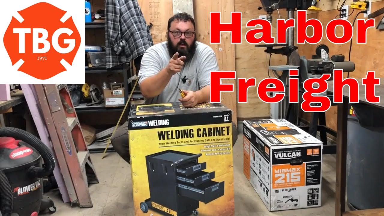 Harbor Freight - Welding Cart