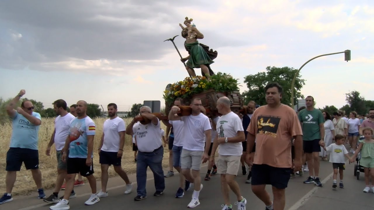 Villarrubia de los Ojos celebra con éxito su tradicional Bajada de San Cristóbal