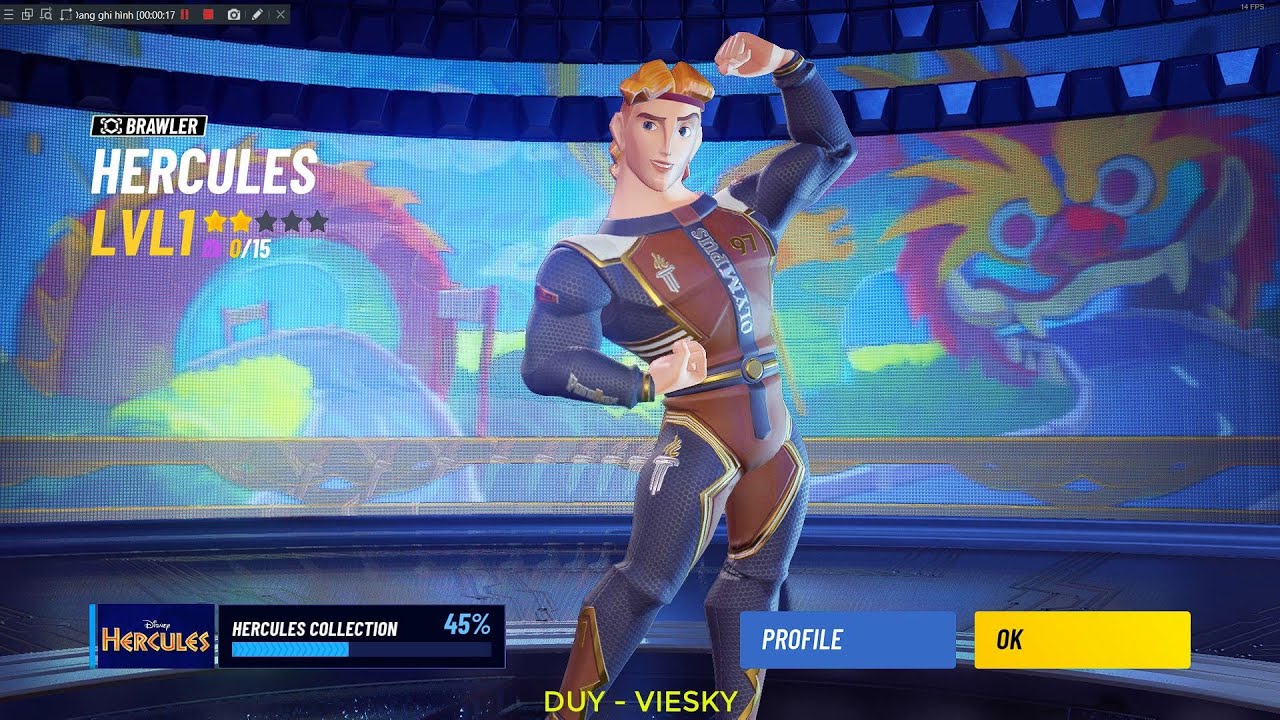 Disney SpeedStorm - Unlock & Upgrades HERCULES