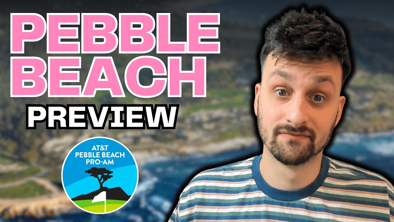 AT&T Pebble Beach Picks, Model Data, & Preview!