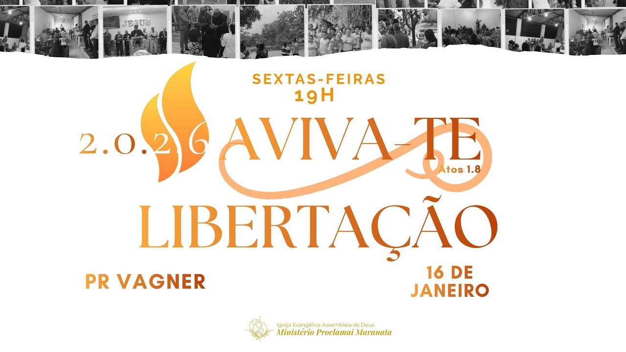 CULTO DE LIBERTAÇÃO - AVIVA-TE | PR VAGNER