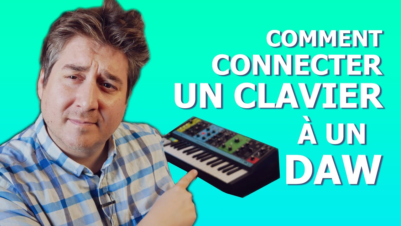 Comment utiliser un CLAVIER analogique avec un DAW