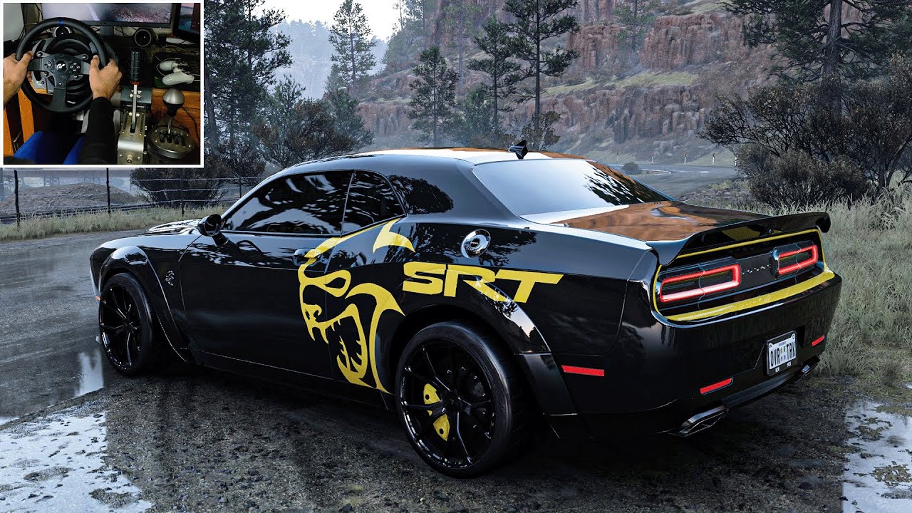 Dodge Challenger SRT Super Stock - Forza Horizon 5 | Thrustmaster T300RS Gameplay