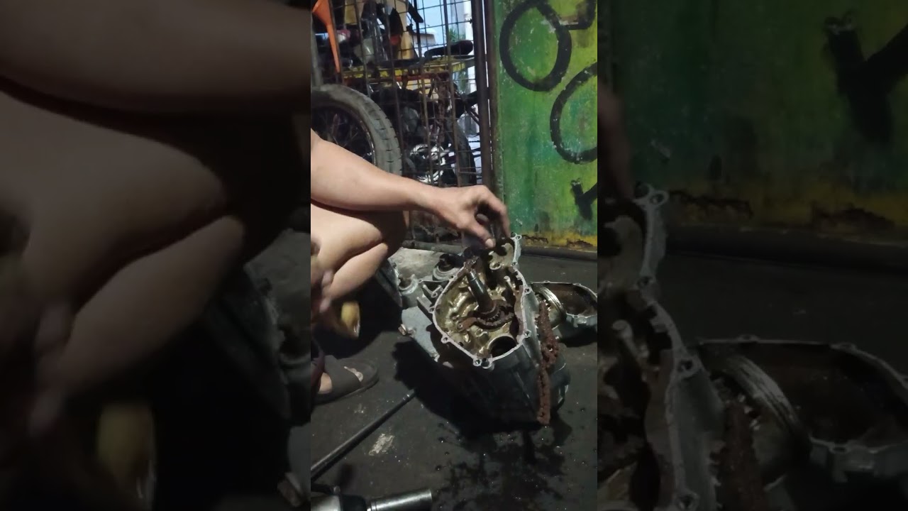Makina ng kawasaki barako pina overhaul ni bossing  para alamin kung may mapakinabangan pa raw sya👍