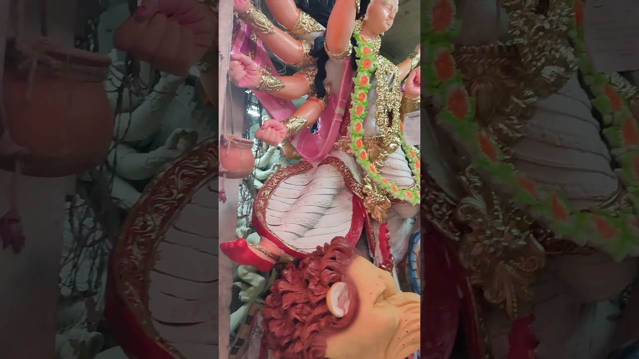 Maa Durga murti making #kolkata #trending #shorts #art