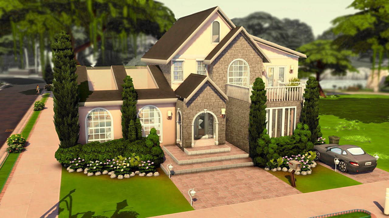 CASA PARA FAMÍLIA GRANDE │ JOGO BASE │ The Sims 4 Construção