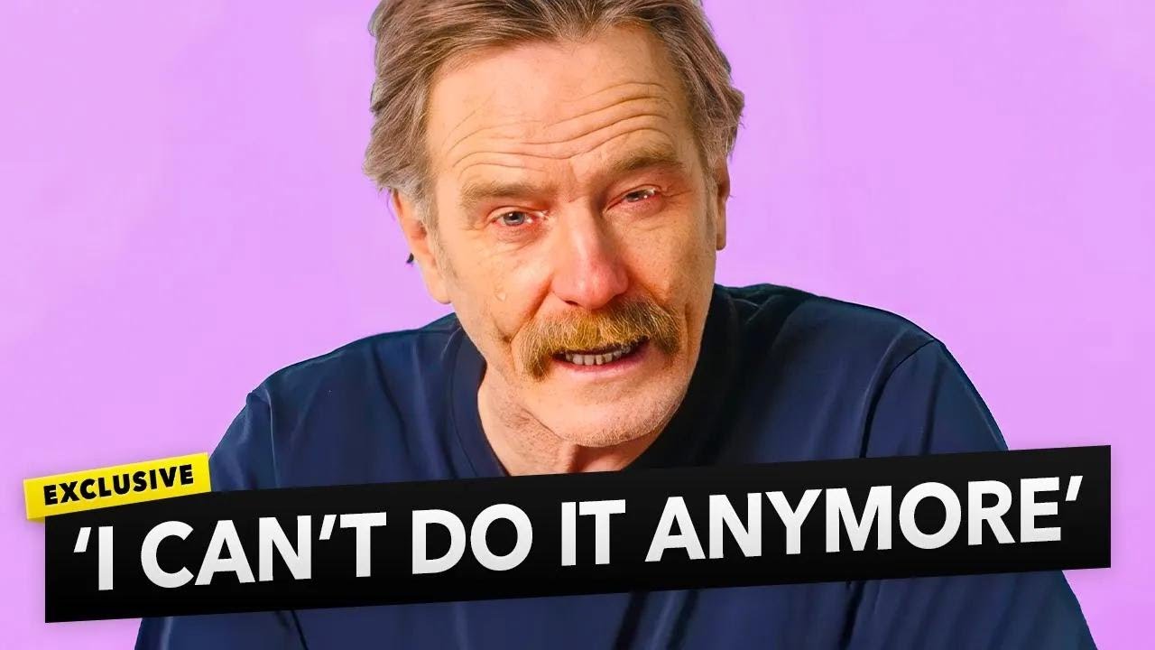Bryan Cranston's RETIREMENT Plan REVEALED..