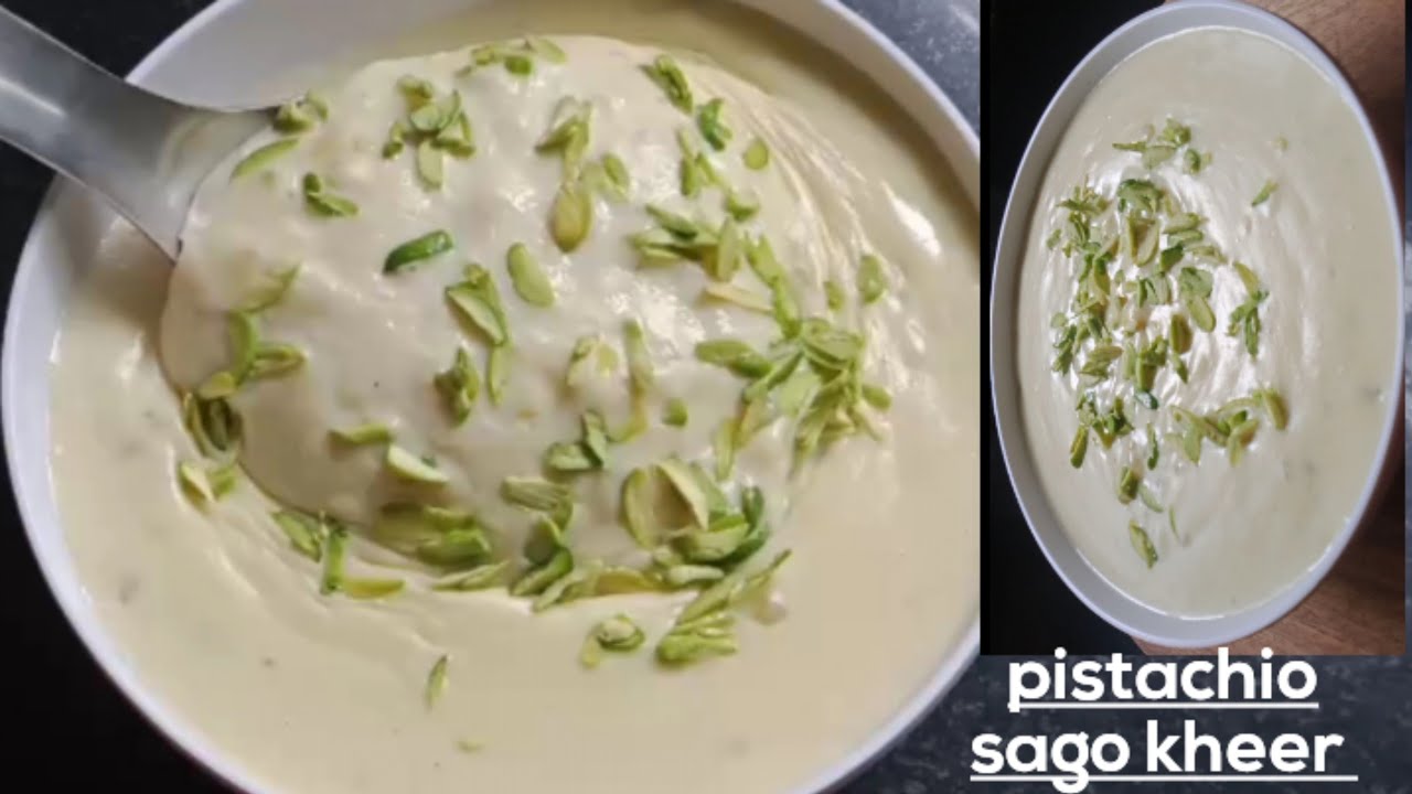 Pista sago kheer | पिसता साबूदाना खीर | easiest kheer | sabudana kheer | sabudana recipes