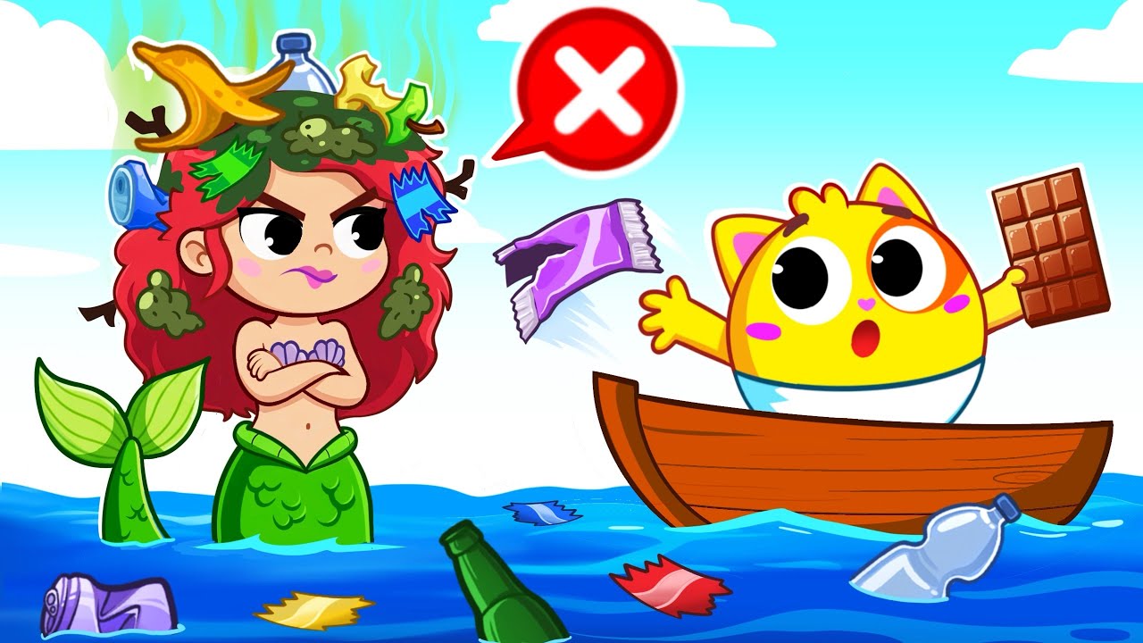 Mermaid In The Sea Song | Funny Song For Baby & Nursery Rhymes by Toddler Zoo
