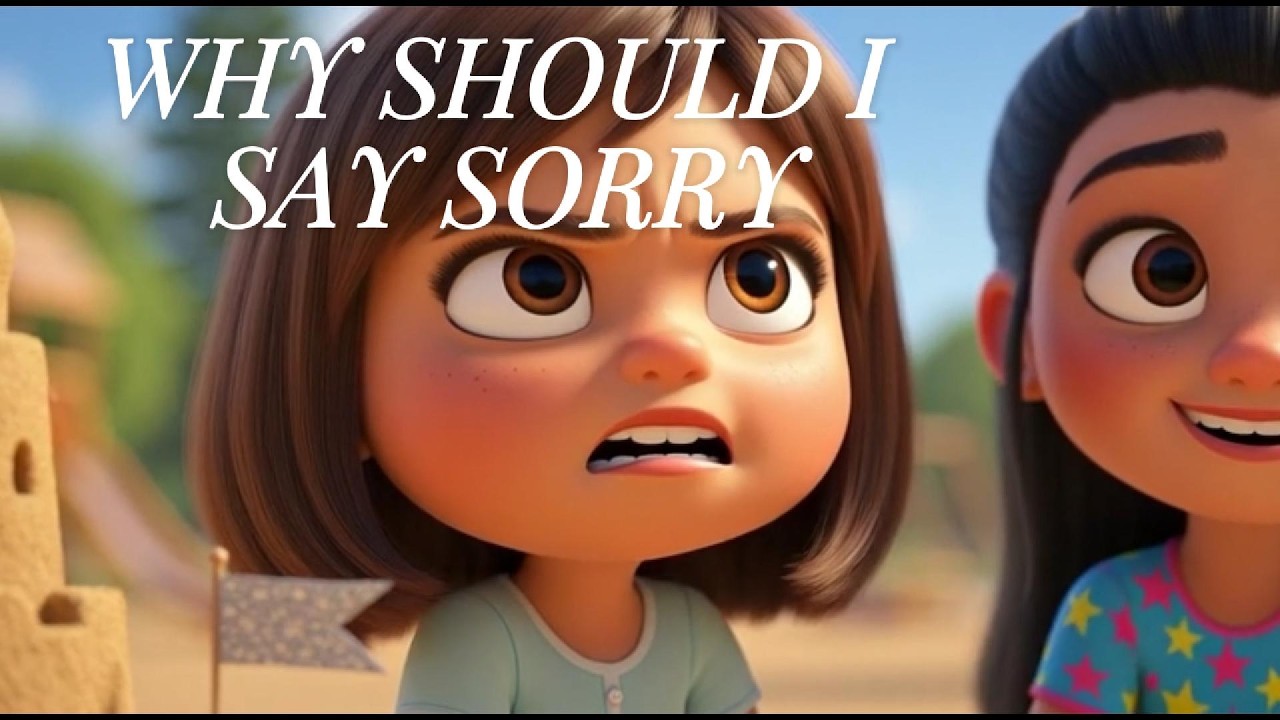 HOW TO SAY SORRY | LILLY LEARNS TO SAY SORRY