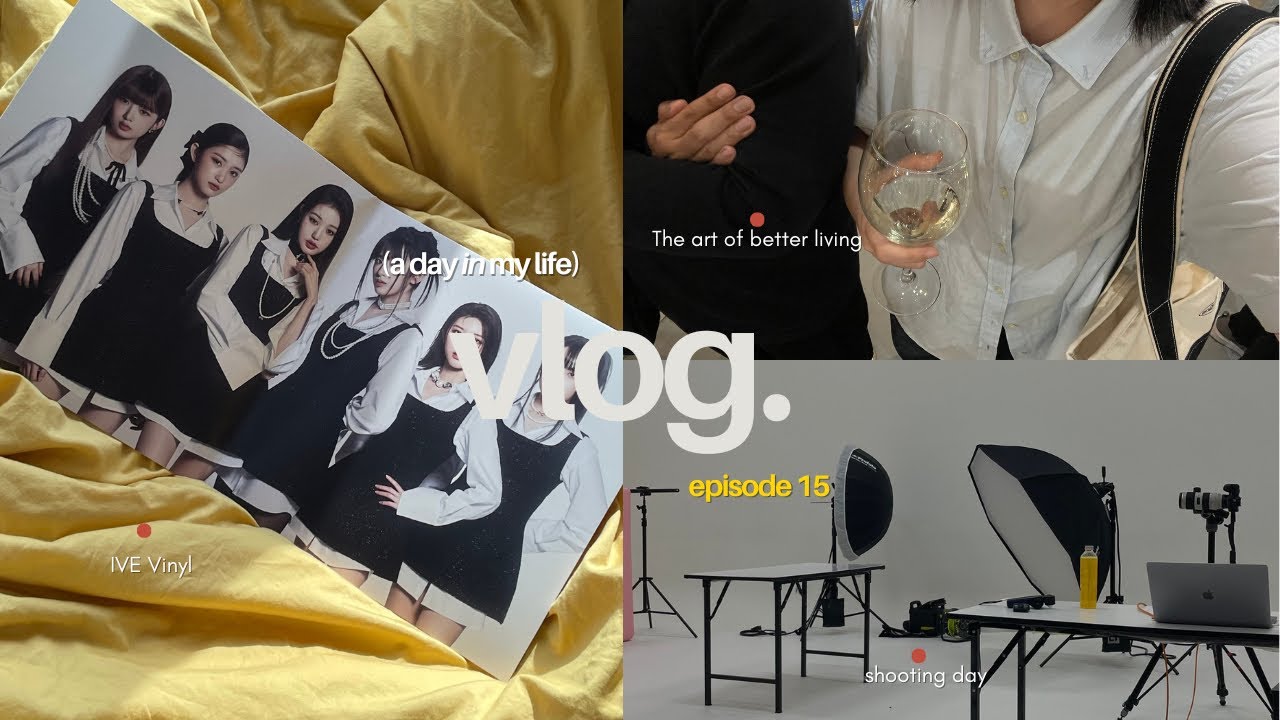 EN/Vlog - a day in my life vlog: episode 15 - IVE vinyl, working, IKEA #elitelab_