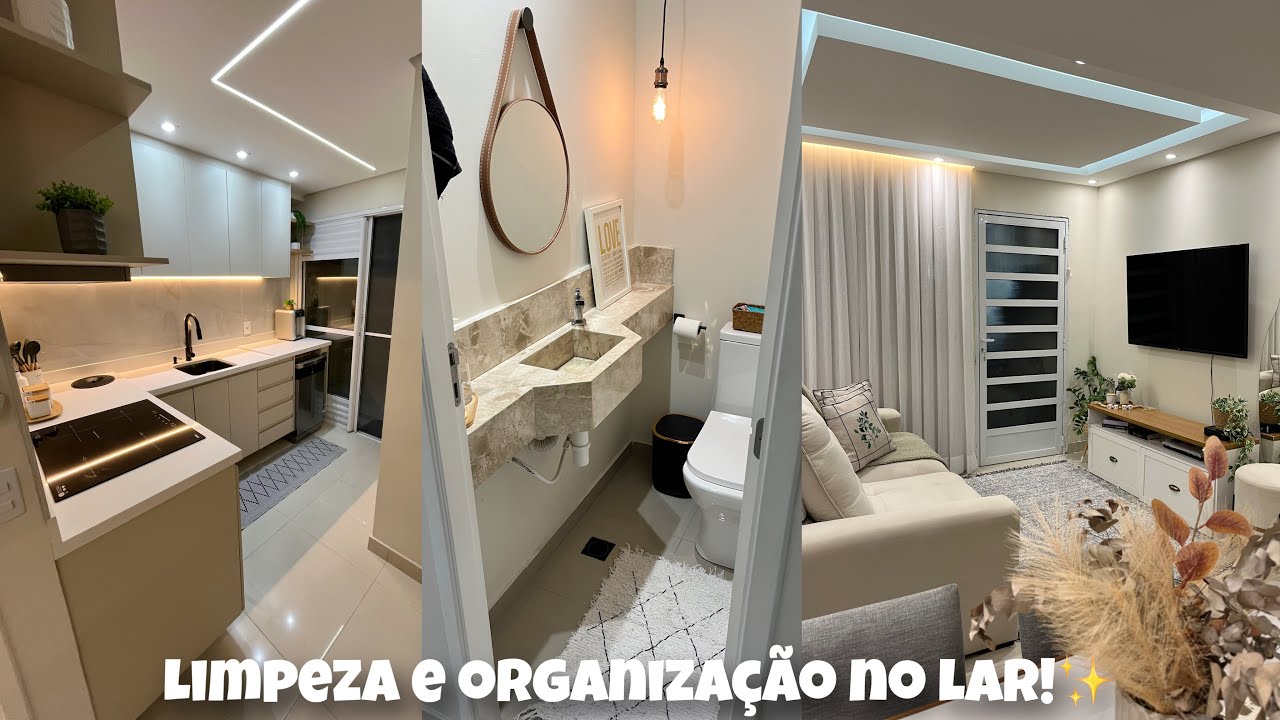 LIMPEZA E ORGANIZAÇÃO NO LAR ✨💖