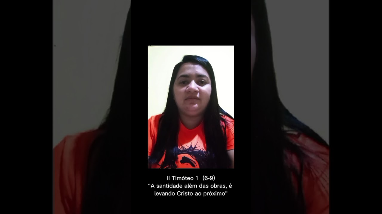 “A santidade além das obras, é levando Cristo ao próximo.” (II Timóteo 1, 6-9)