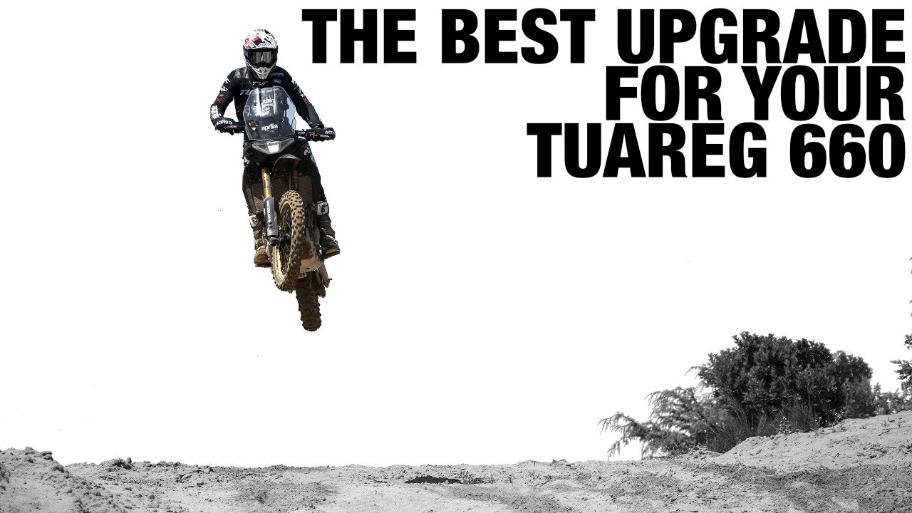 The Best Mod For An Aprilia Tuareg 660 To Immediately Improve Your Riding!