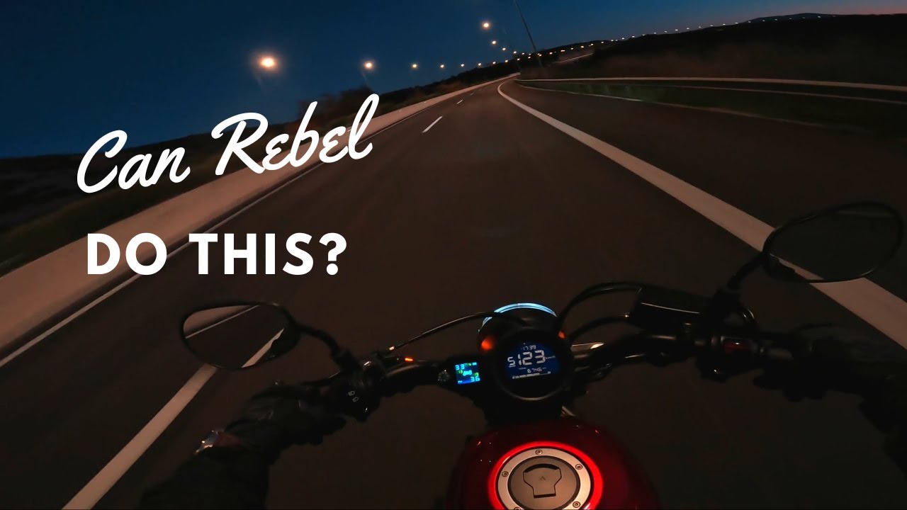 Honda Rebel 500 | Brutal highway ride on my Honda Rebel 500!