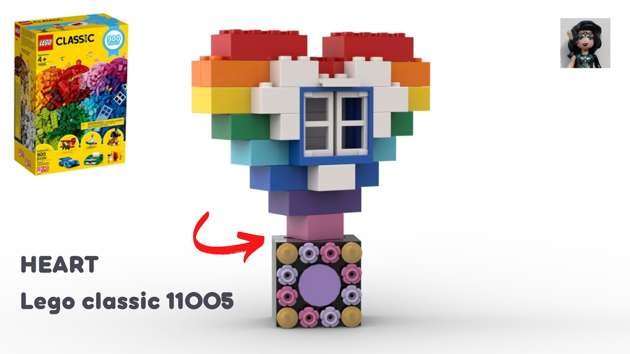 HEART ❤️ Lego classic 11005 ideas How to build