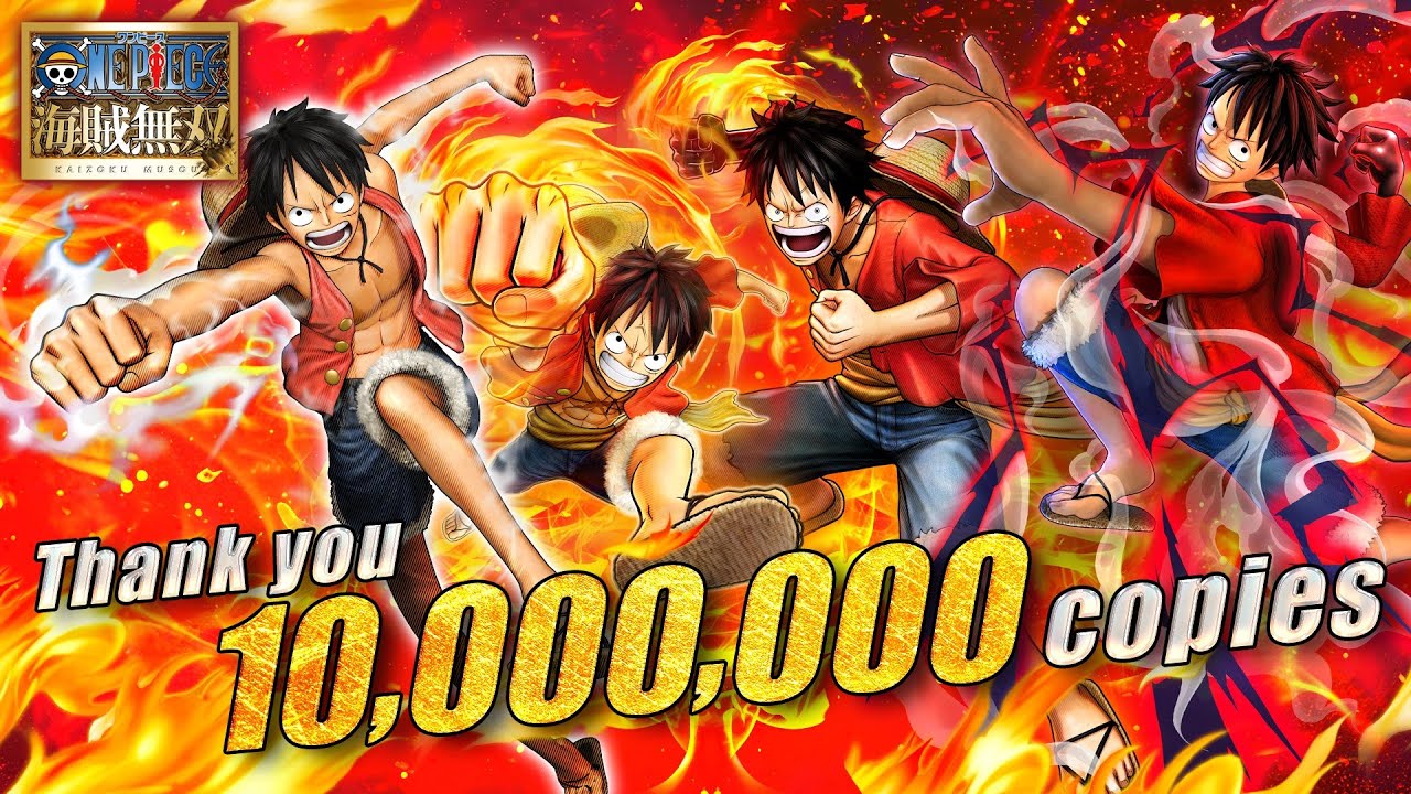 【ONE PIECE 海賊無双】シリーズ世界累計出荷本数1,000万本突破記念PV
