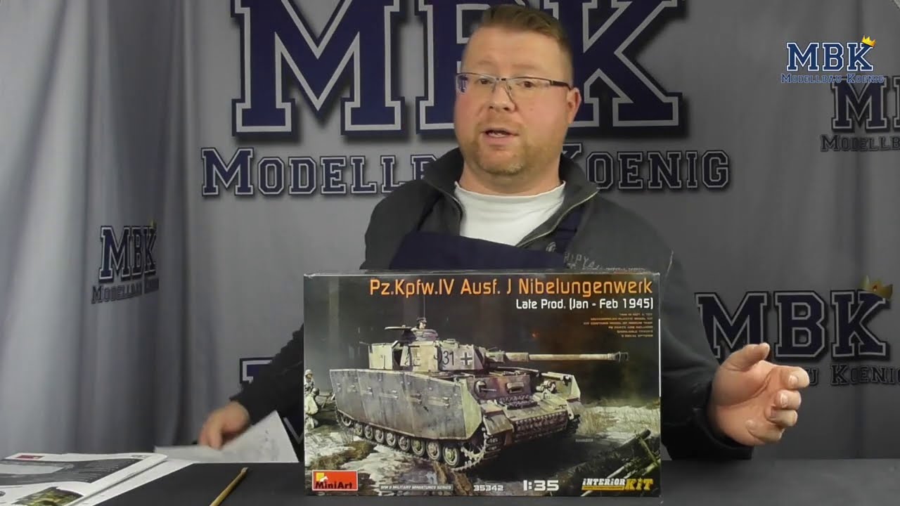 MBK packt aus #382 - 1:35 Panzer IV Ausf.J Jan.-Feb.1945 Nibelungenwerke (Miniart 35342)
