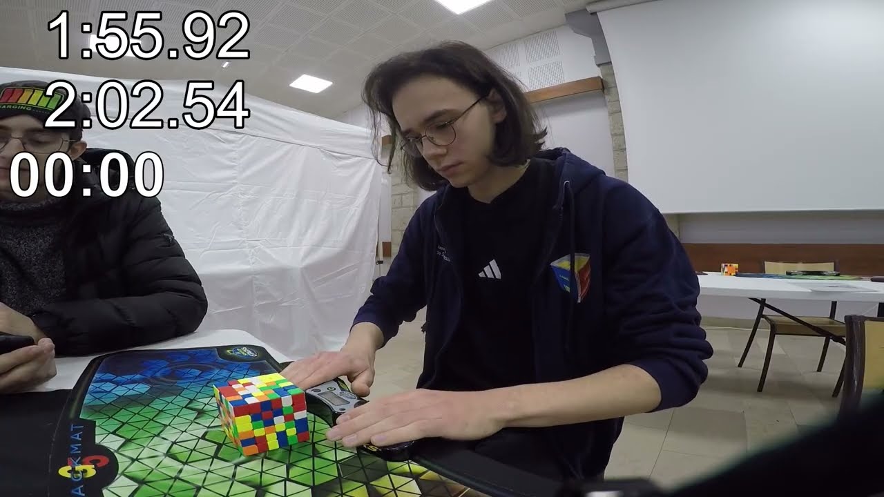 6x6 official PR Mean : 1:54.66