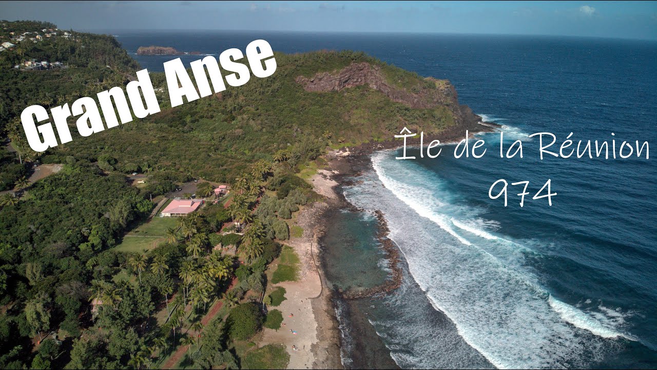 Grand Anse sur l'ile de la Réunion 974