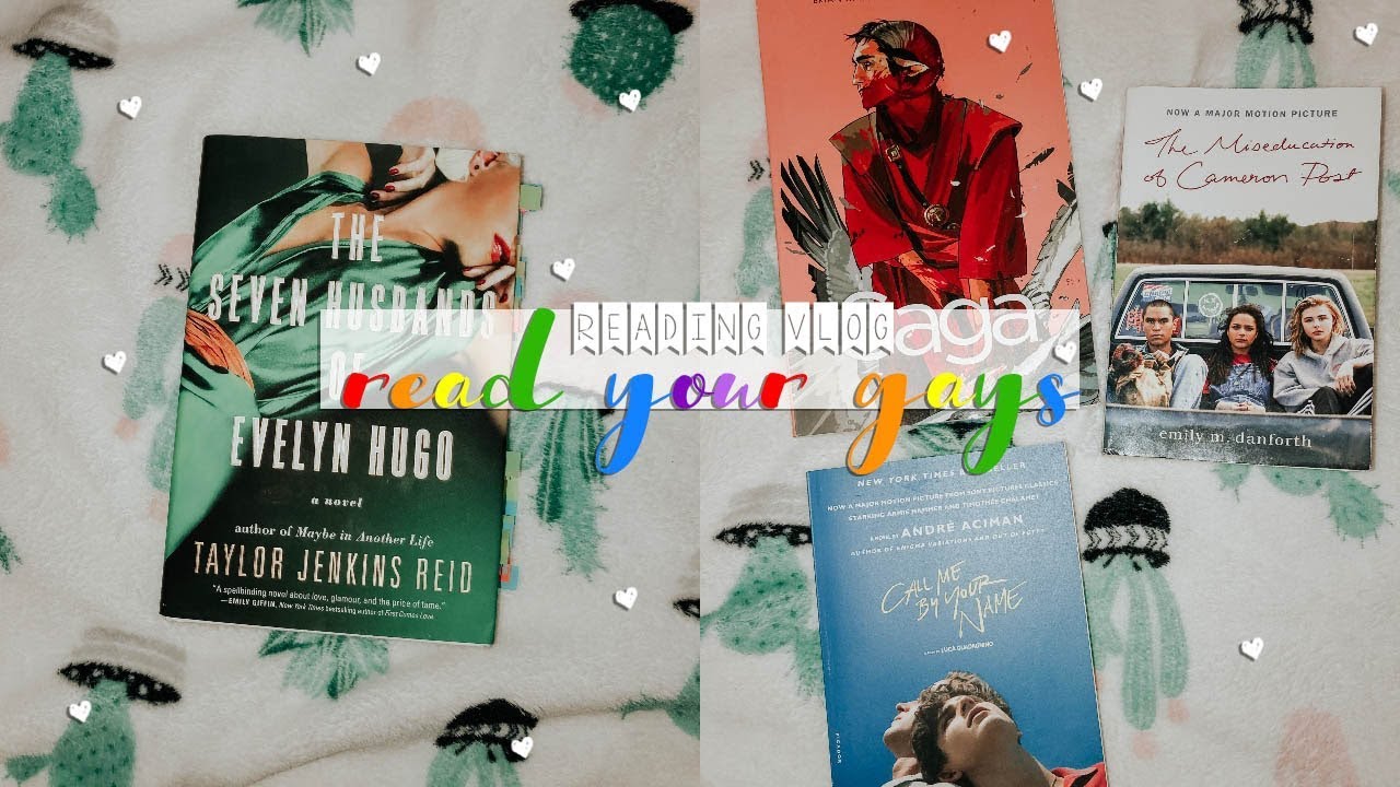 read your gays reading vlog 🌈 | reading 5 books!