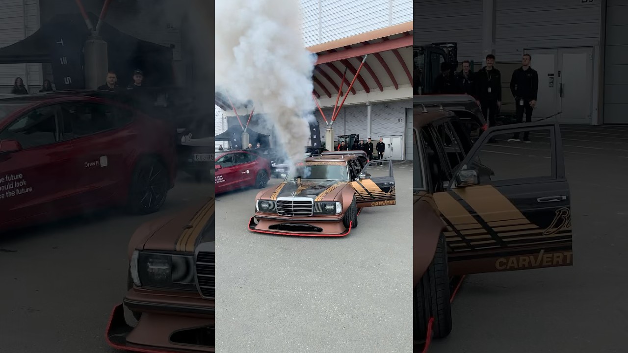 20 Tesla 1 Mercedes