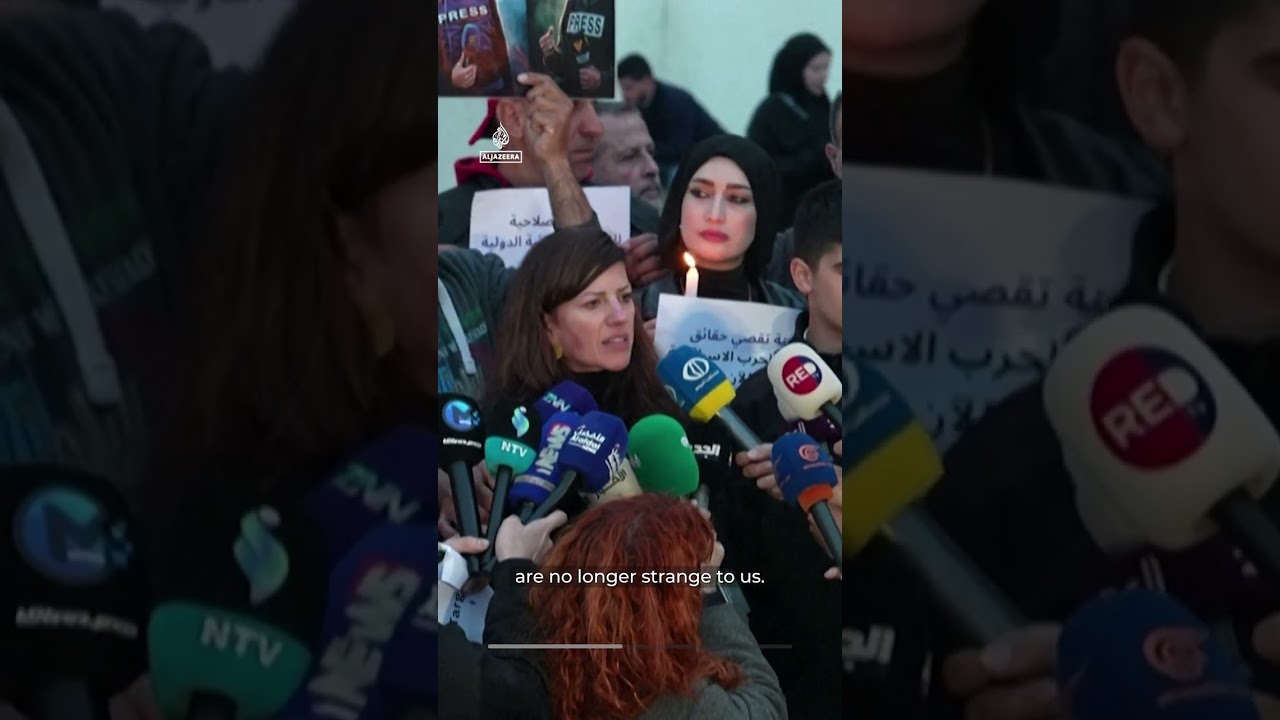 Journalists in Lebanon mourn colleagues killed by Israel