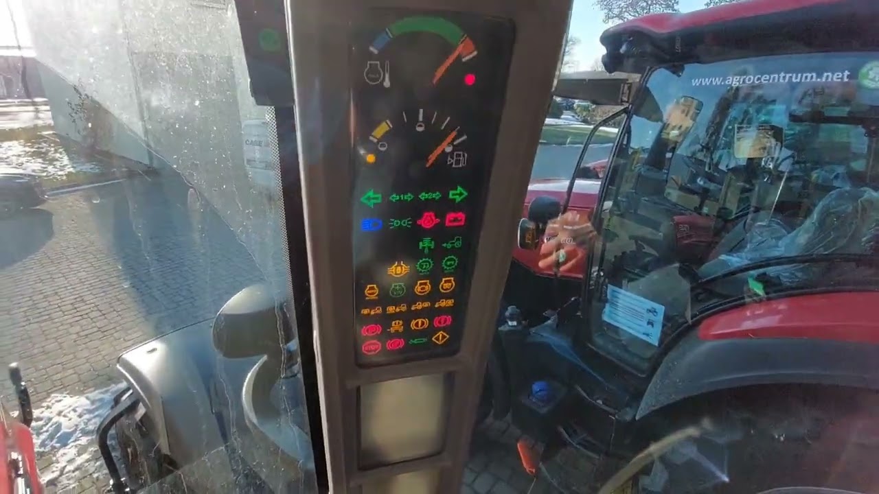 Ciągniki Case IH Maxxum 125 Multicontroller z Agrocentrum