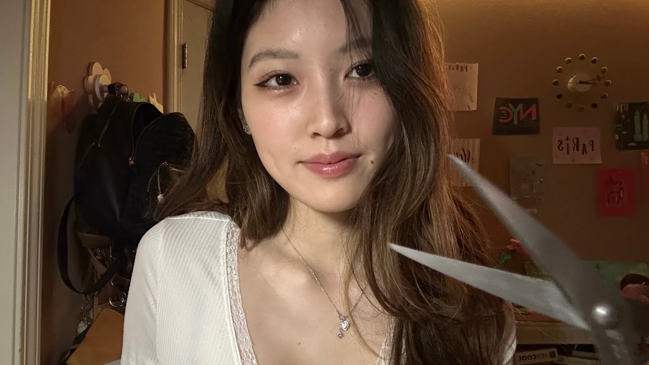 ASMR Relaxing Haircut Roleplay (soft spoken)