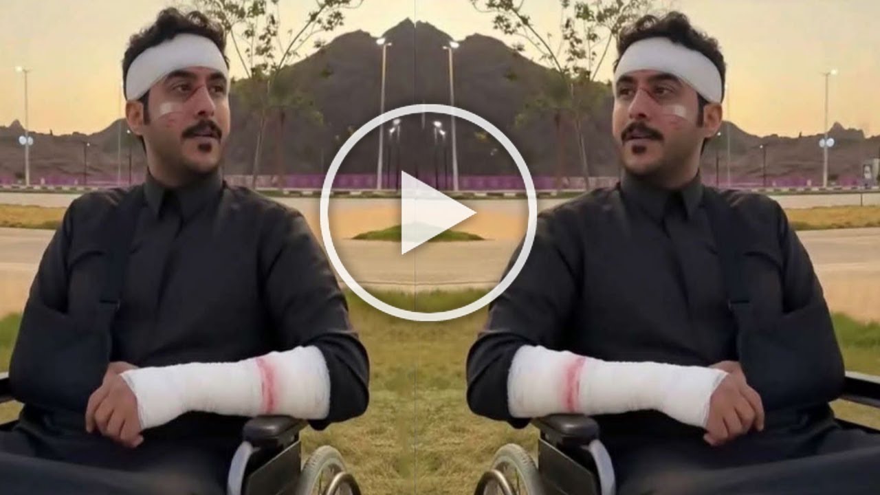 بالفيديو اول ظهور من أبو حصة بعد اصابته بالشلل الكلي وهذا ما قاله .