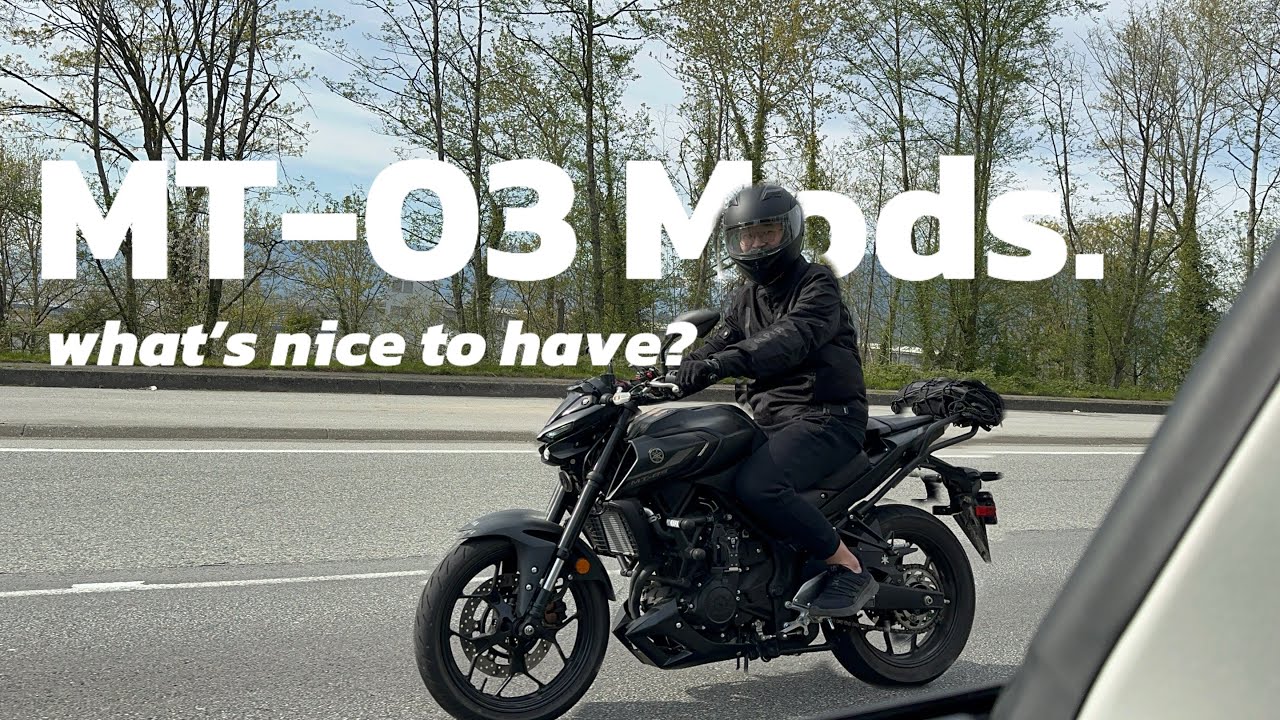 Yamaha MT03 Upgrades, Add-ons, & Modifications