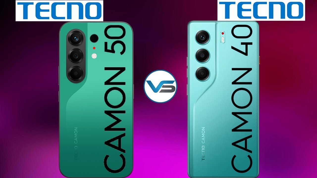 Tecno Camon 50 4G против Tecno Camon 40 4G | Tecno Camon 40 4G против Tecno Camon 50 4G