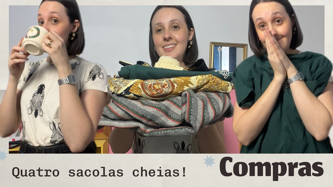 Meus garimpos em 4 bazares de São Paulo 🛍️ | Roupas, decoração e achadinhos incríveis