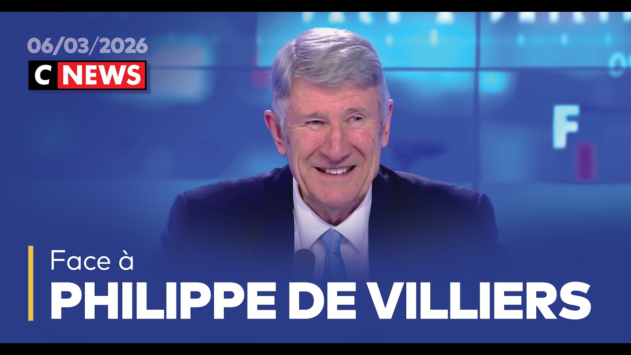 Face à Philippe de Villiers / 6 mars 2026 (CNews)