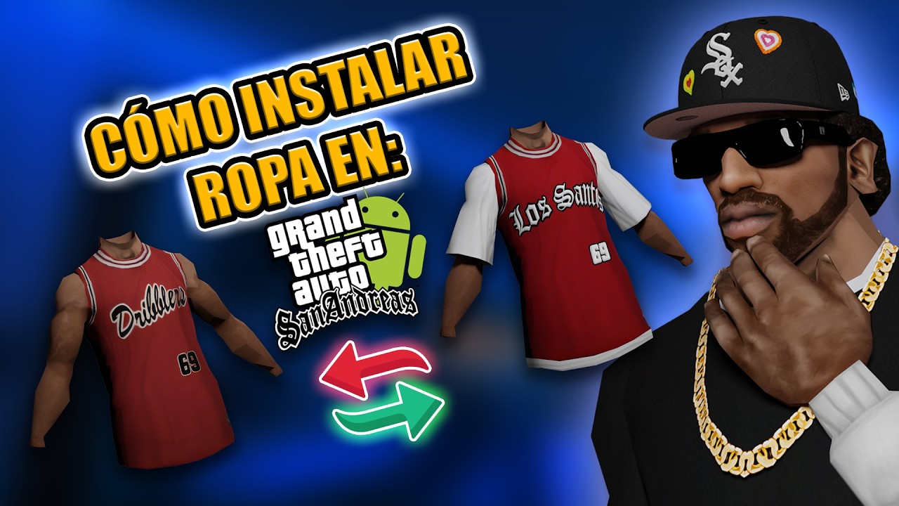 El mejor tutorial para INSTALAR MODS de ROPA para GTA San Andreas | Android y PC