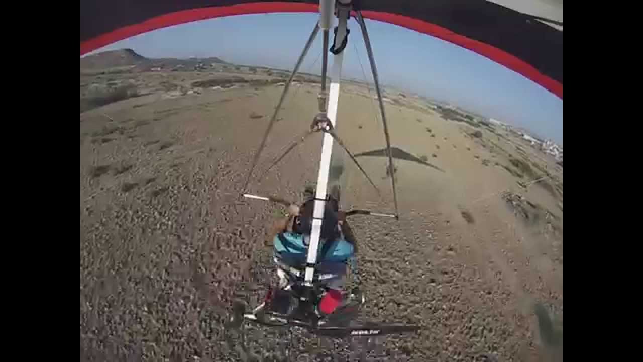 Aeros nanolight trike AnT + Airborne wing- flying low &slow