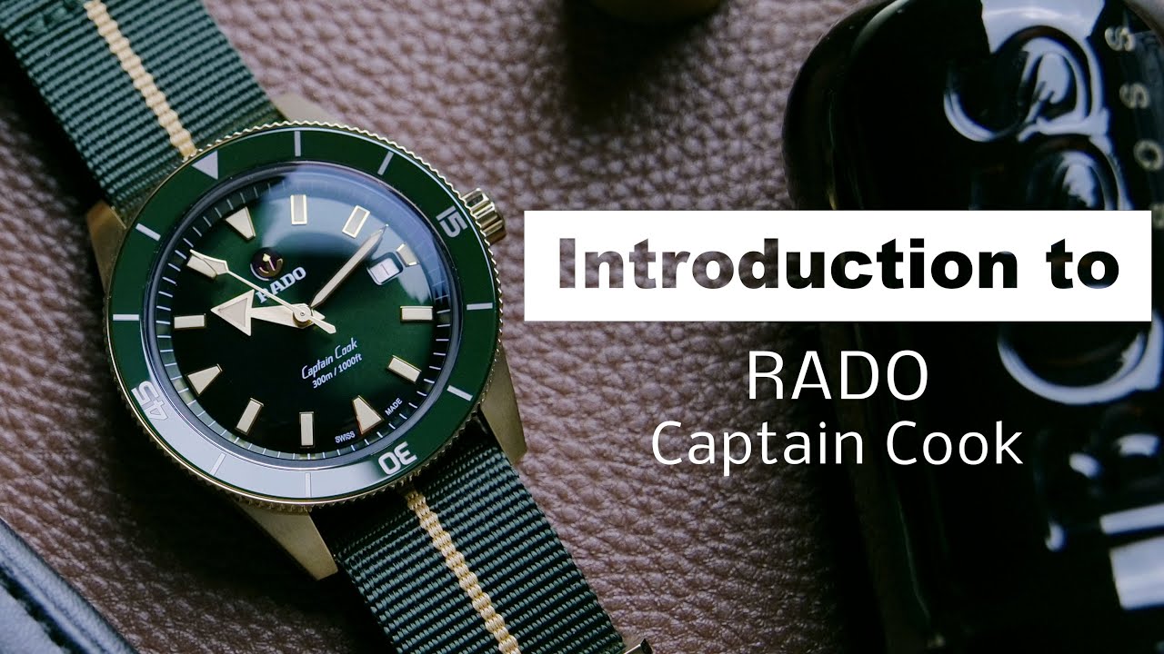 RADO Captain Cook - A Unique And Dressy Dive Watch